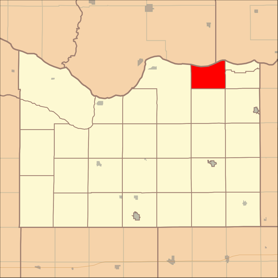 Locator map of Herrick