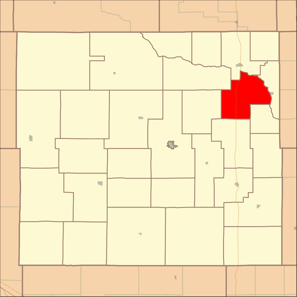 Locator map of Douglas Grove