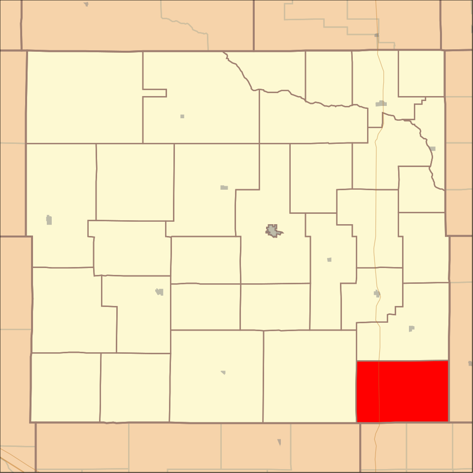 Locator map of Elk Creek