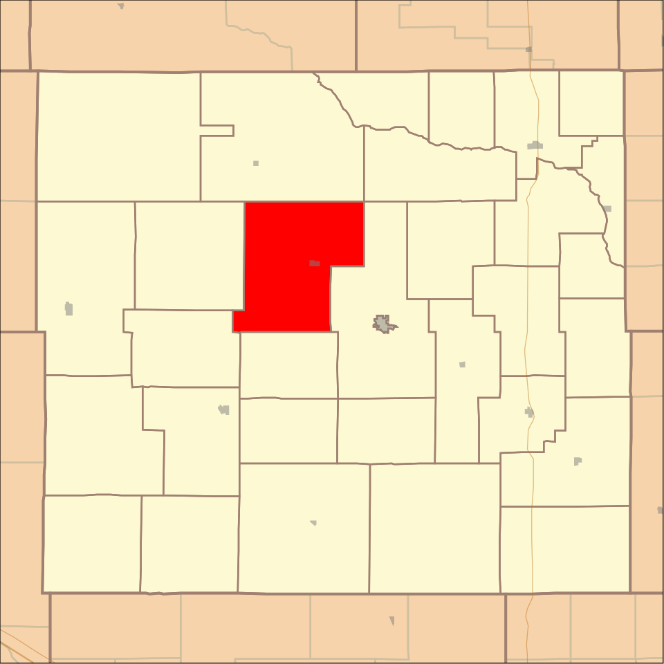Locator map of Kilfoil