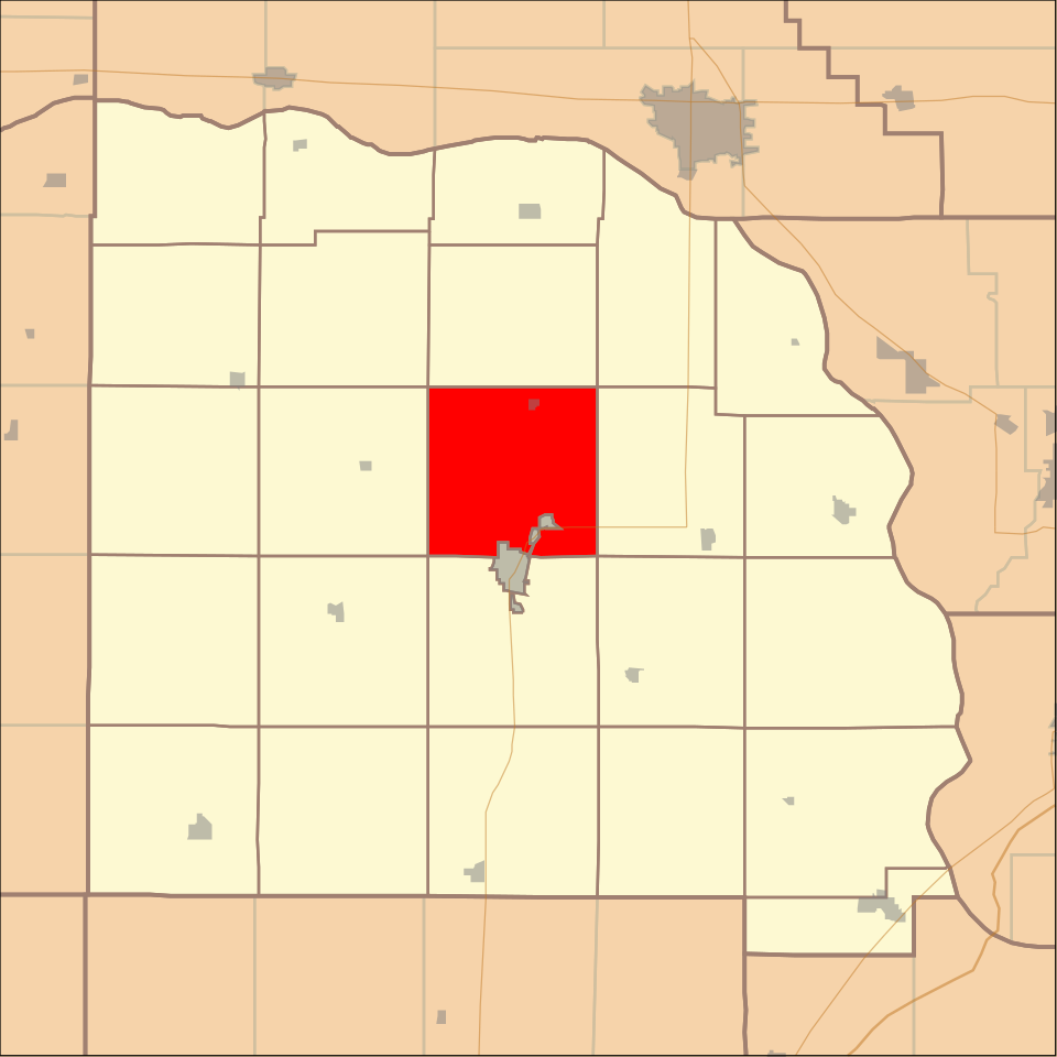 Locator map of Center