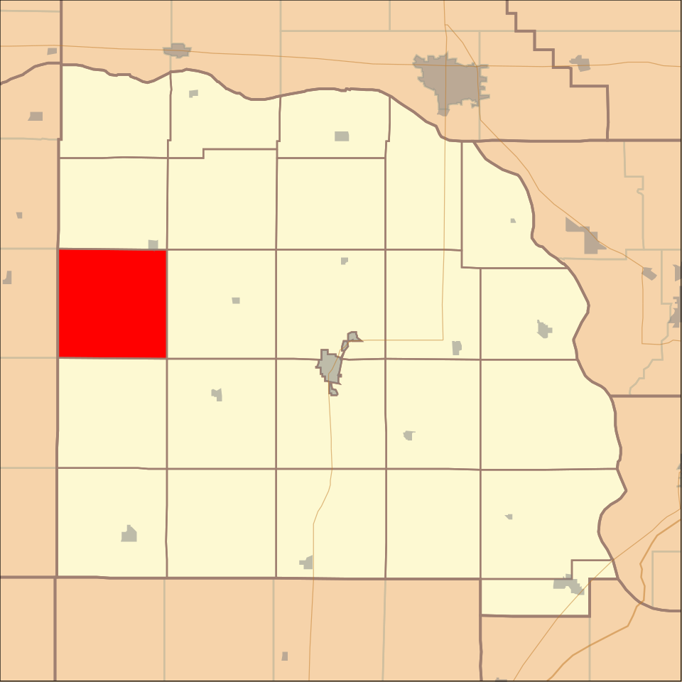 Locator map of Elk