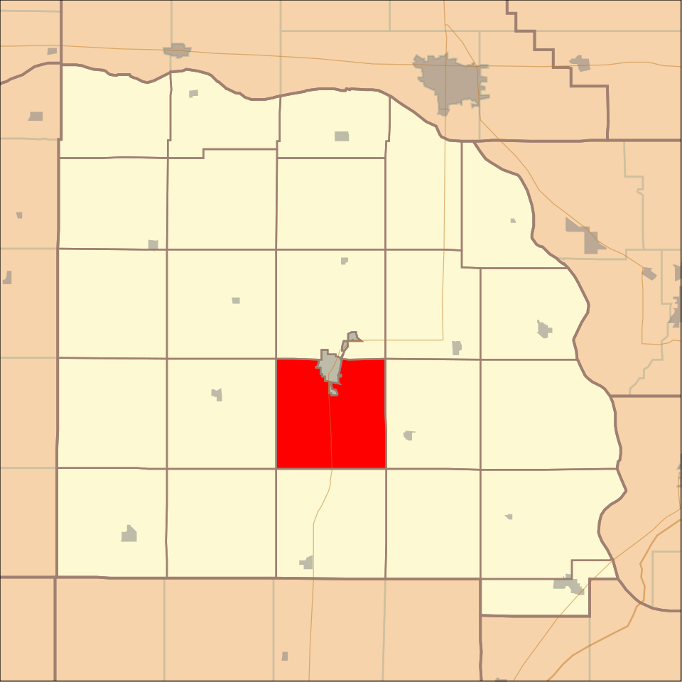Locator map of Stocking