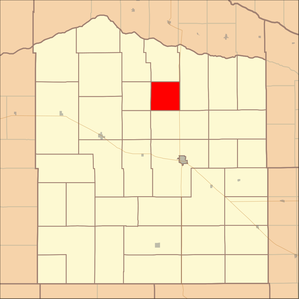 Locator map of Rock Falls