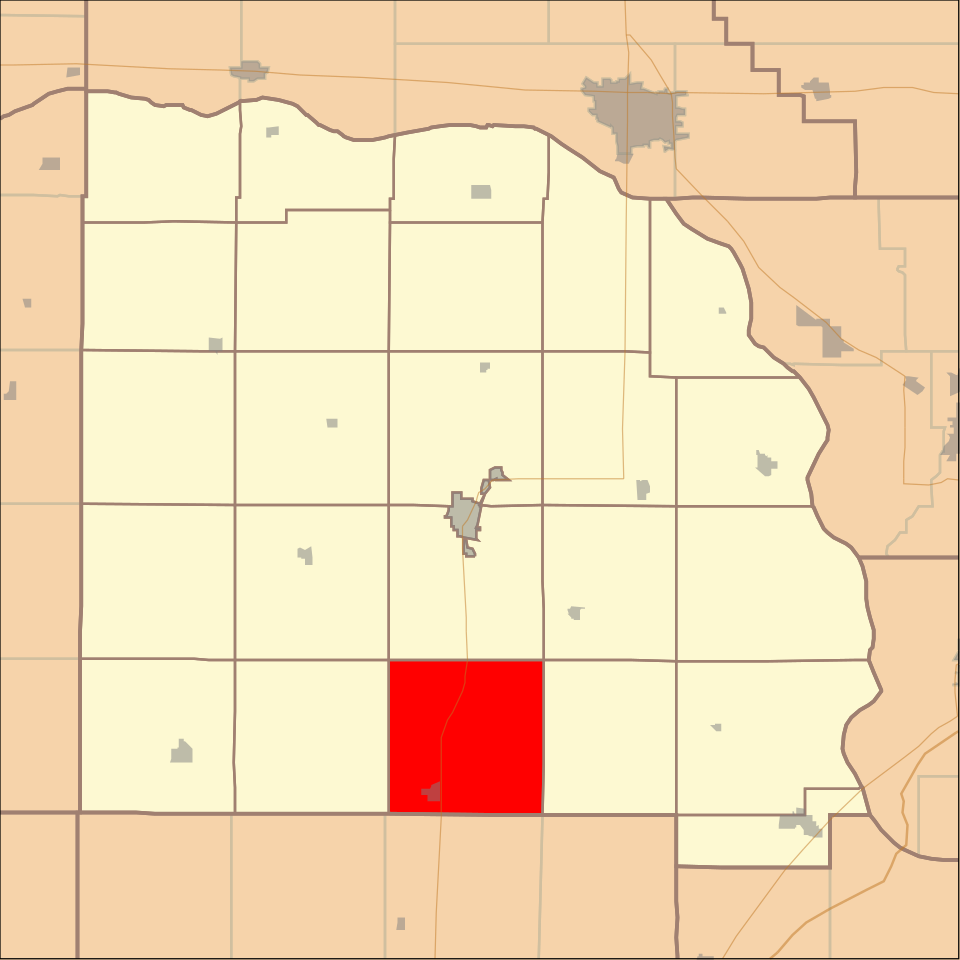 Locator map of Richland