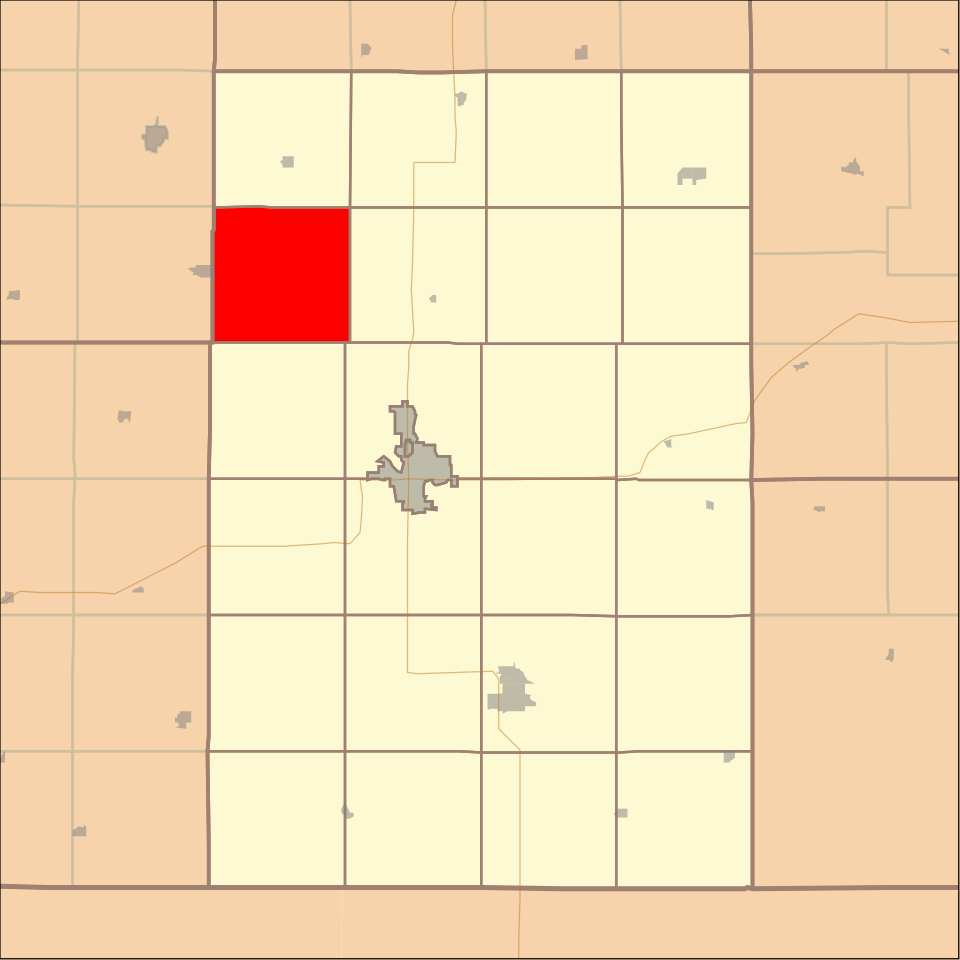 Locator map of Grant