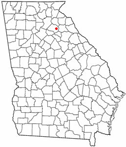 Locator map of Nicholson