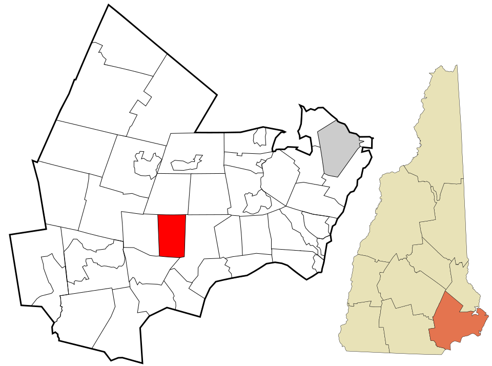 Locator map of Danville