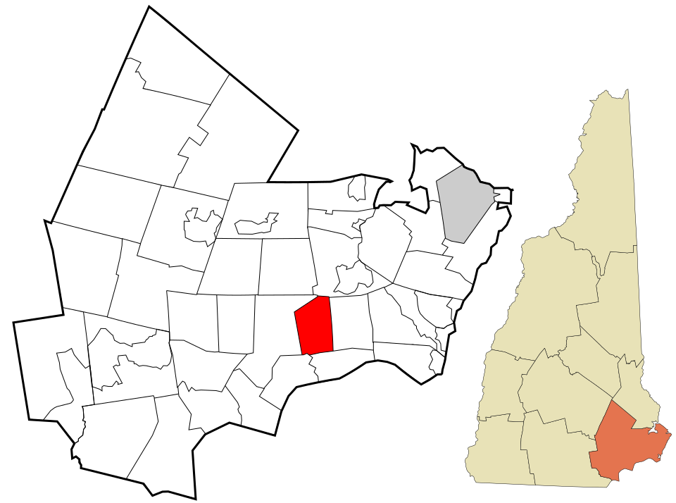 Locator map of East Kingston