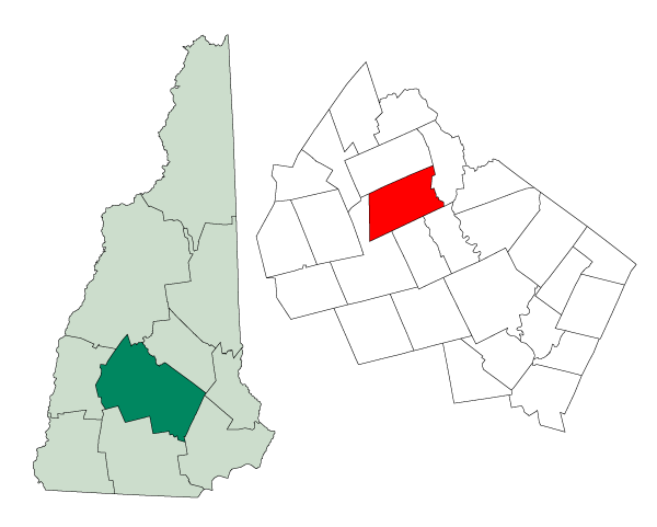 Map of Salisbury