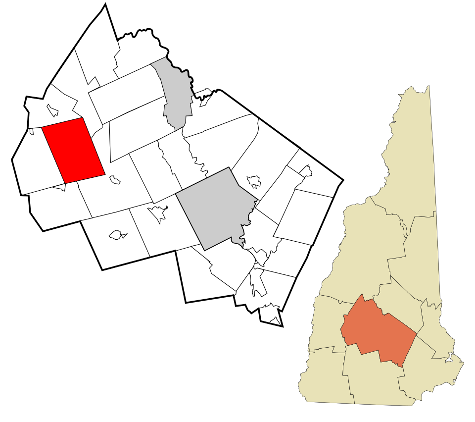 Locator map of Sutton