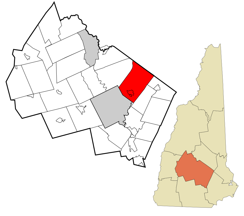 Locator map of Loudon