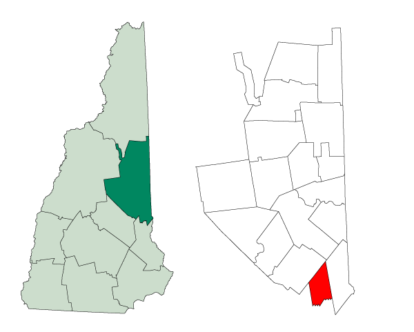 Locator map of Brookfield