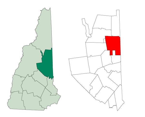 Locator map of Conway