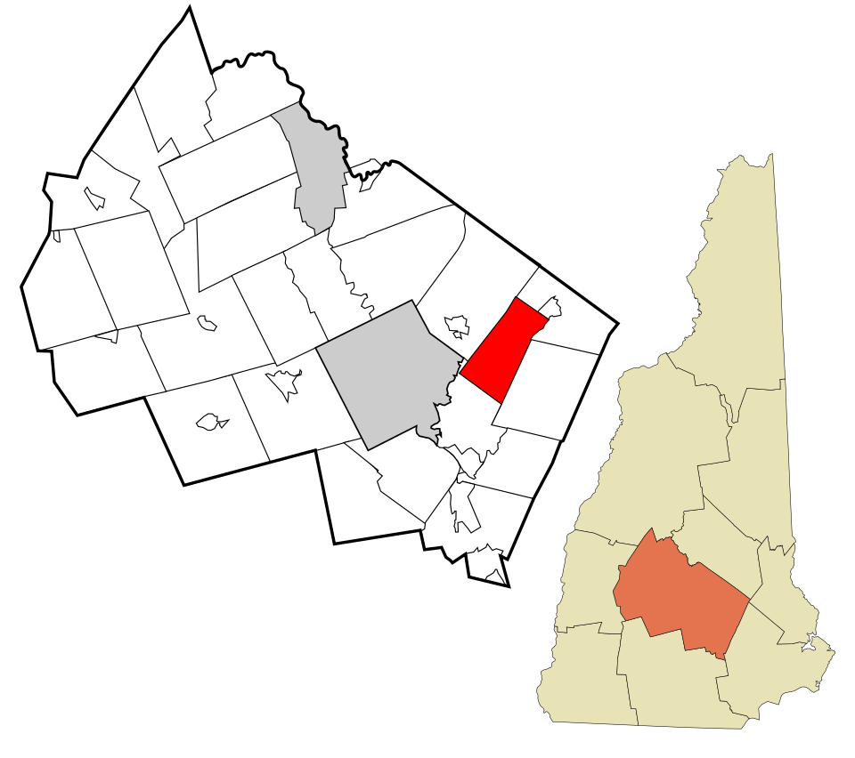 Locator map of Chichester