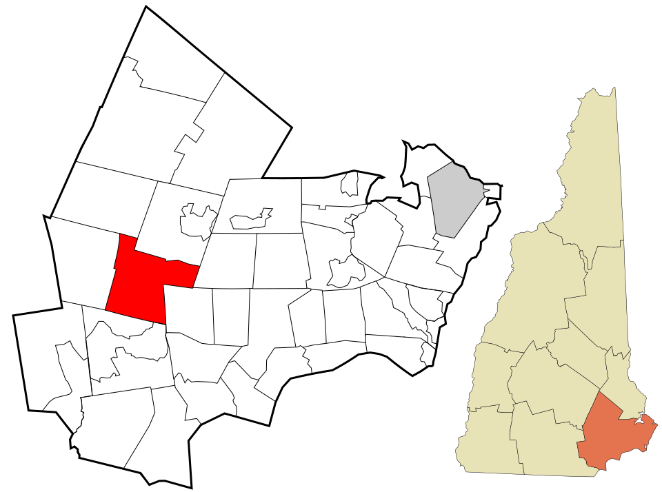 Locator map of Chester