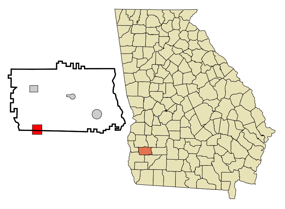 Locator map of Arlington
