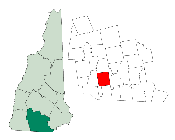 Map of Wilton