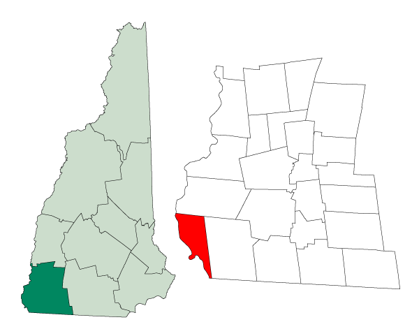 Map of Hinsdale