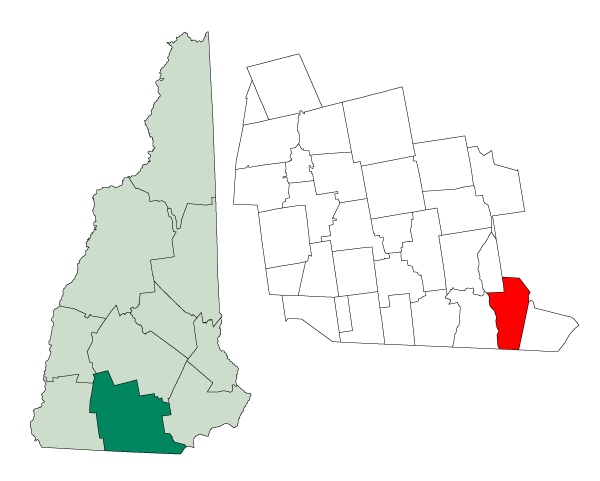 Locator map of Hudson