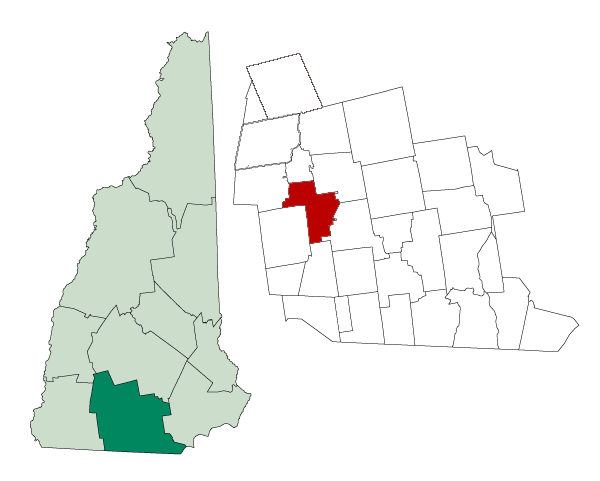 Locator map of Greenfield