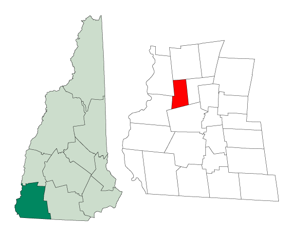 Locator map of Surry