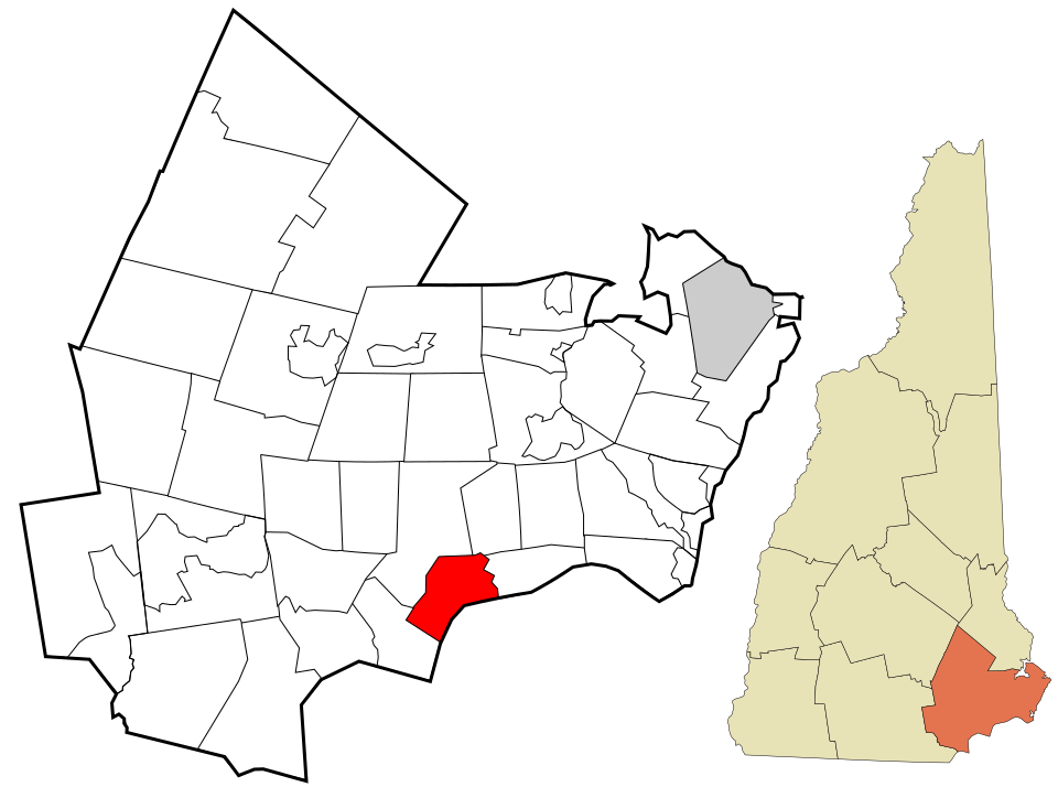 Locator map of Newton