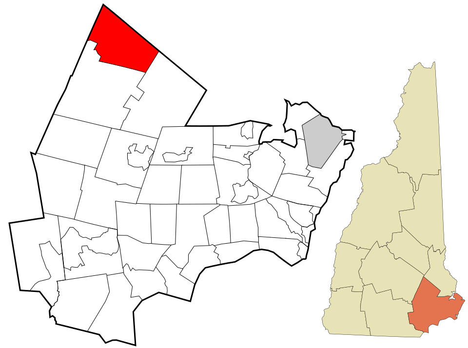 Locator map of Northwood