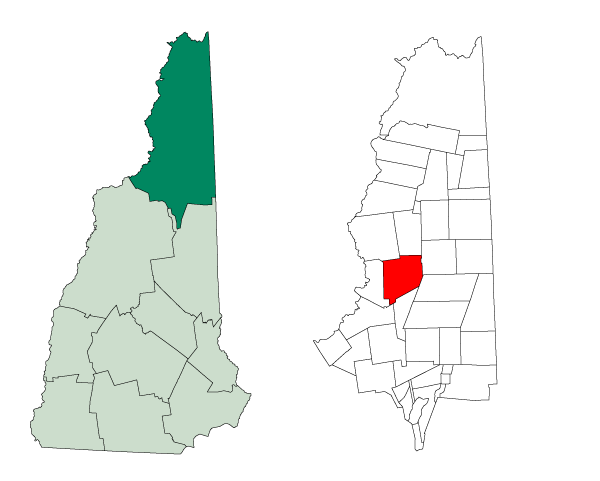 Locator map of Stark