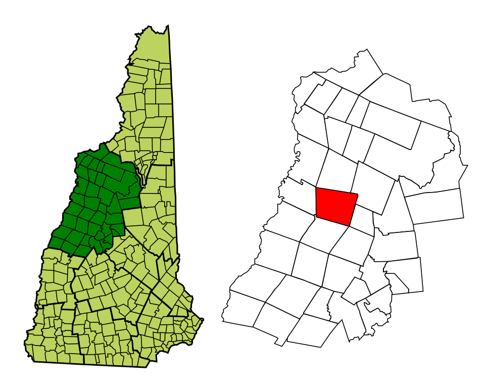 Locator map of Warren