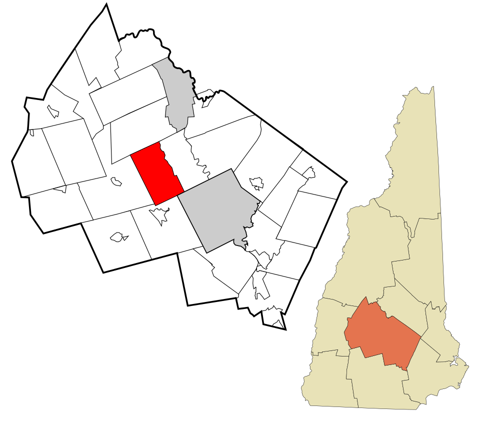 Locator map of Webster