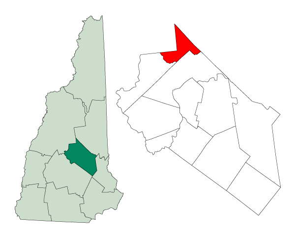 Map of Center Harbor