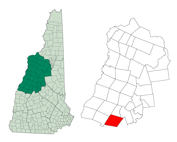 Locator map of Grafton