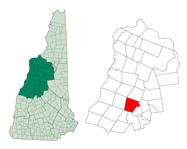 Locator map of Groton