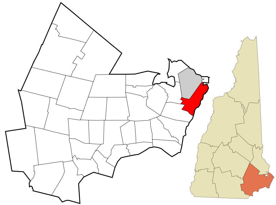 Locator map of Rye