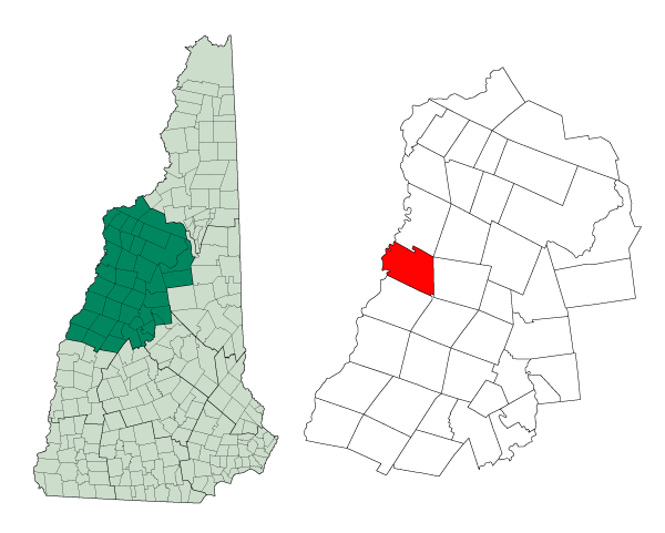 Locator map of Piermont