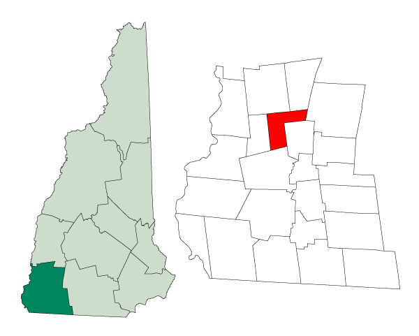 Locator map of Gilsum