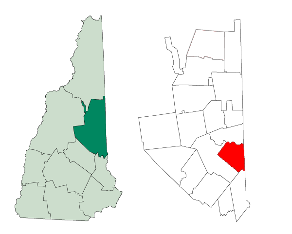 Locator map of Effingham