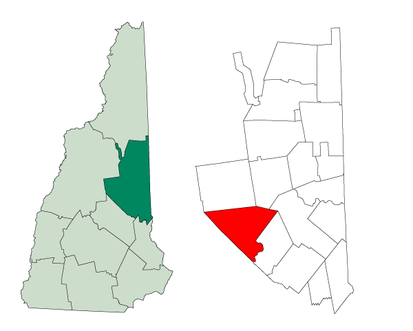 Map of Moultonborough