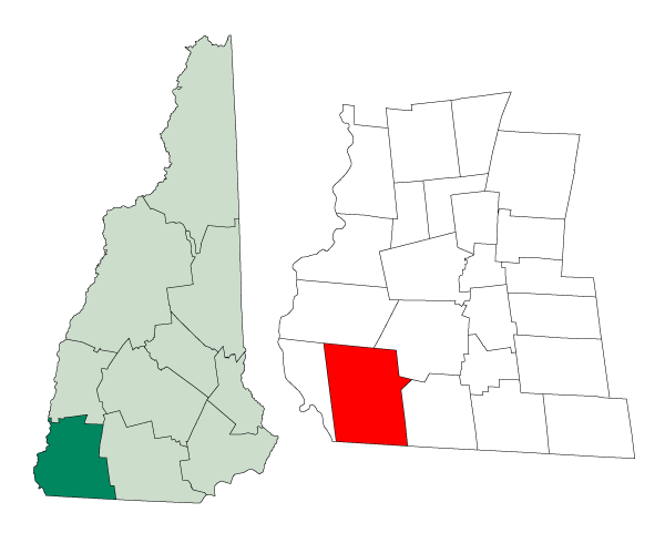 Locator map of Winchester