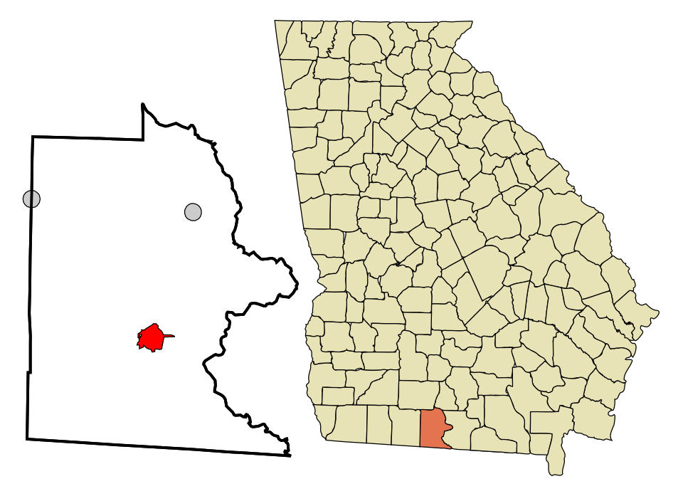 Map of Quitman