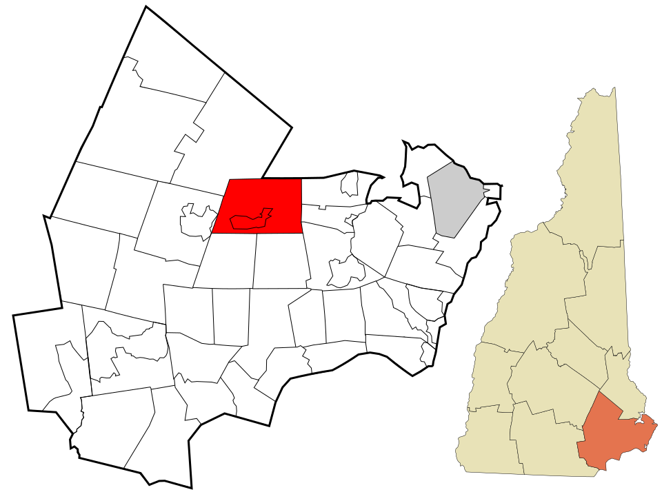 Locator map of Epping