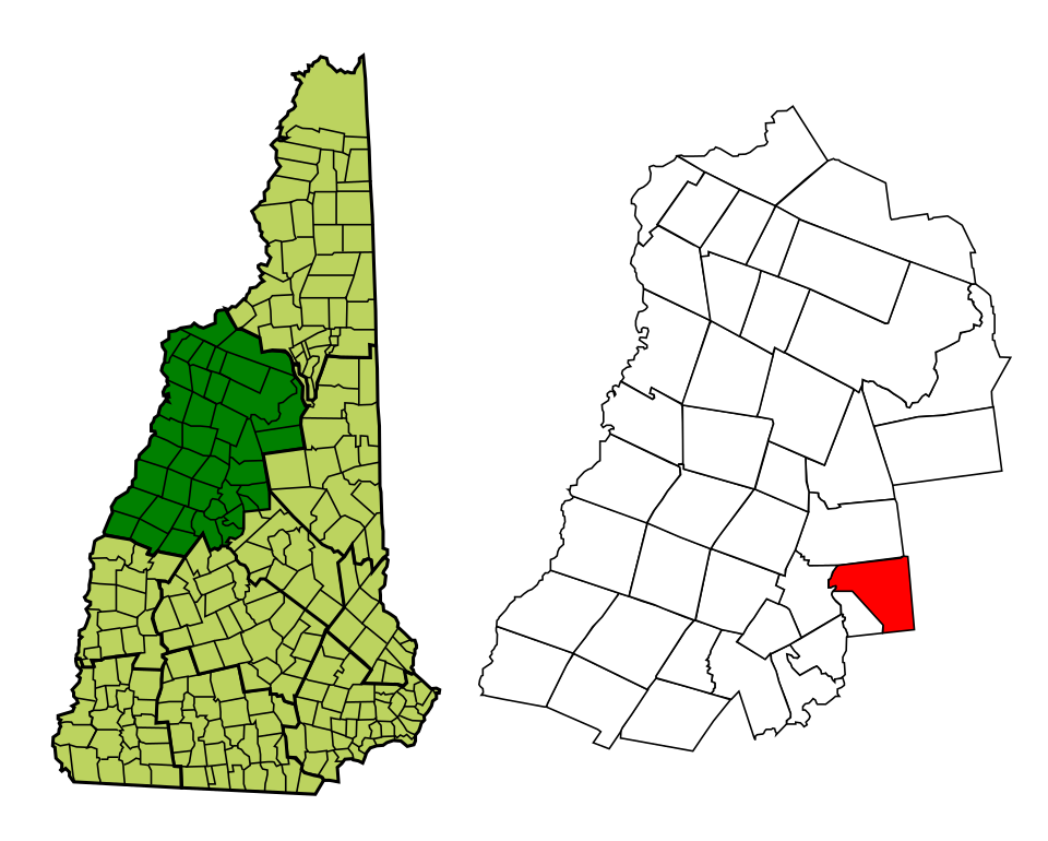 Locator map of Holderness