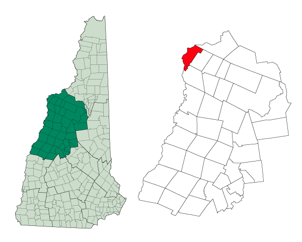 Locator map of Monroe