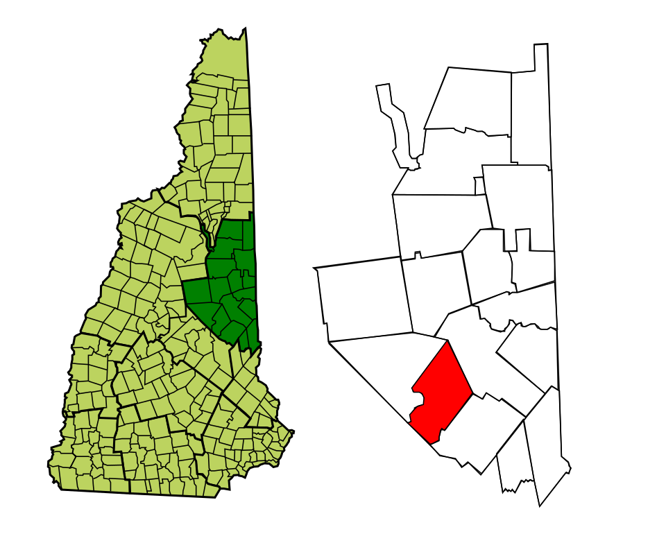 Map of Tuftonboro