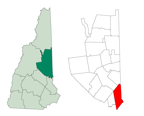Locator map of Wakefield