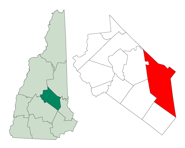 Locator map of Alton