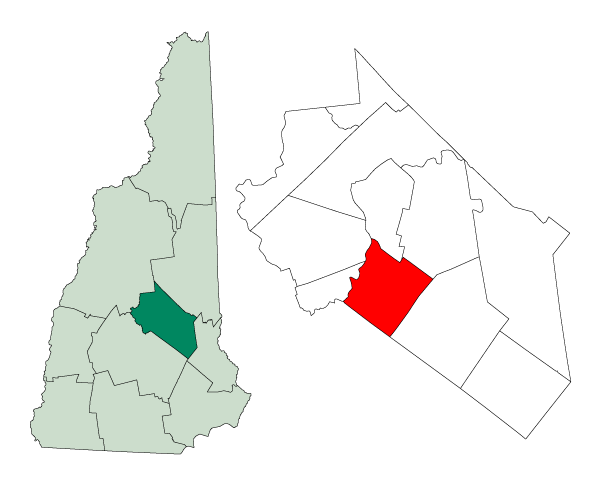 Map of Belmont