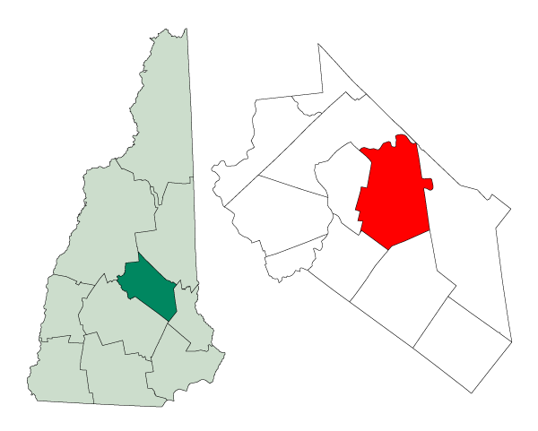 Locator map of Gilford