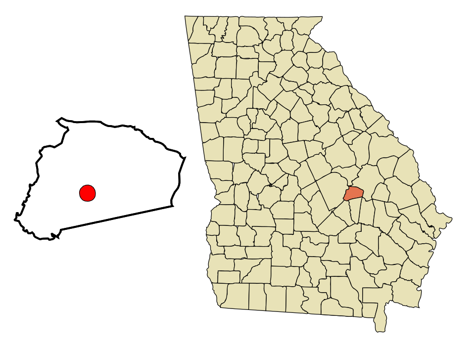 Map of Soperton